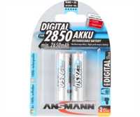 Preview: Ansmann NiMh AA 2850mAh Akku (2 Stk)