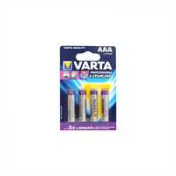 Batterie Lithium AAA 1,5V 4Stk. Varta