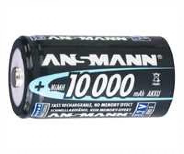 Ansmann NiMh 1,2V Mono-Akku 10000mAh (2 Stk.)