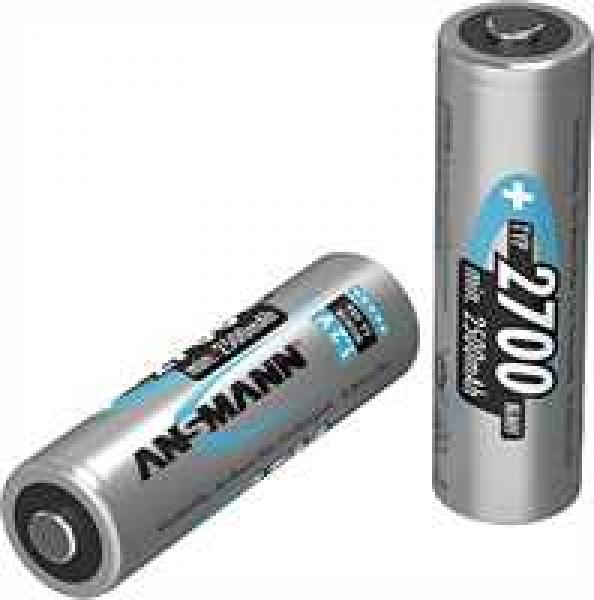 NiMh Mignon Akku 2700mAh 1,2V +1Stk. AKTION