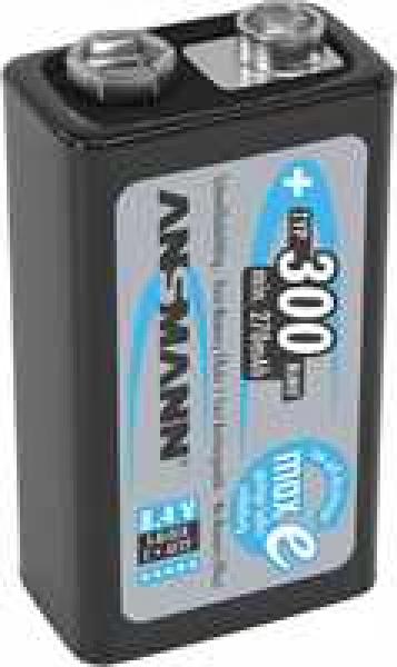 Ansmann NiMh 9V-Block 300mAh